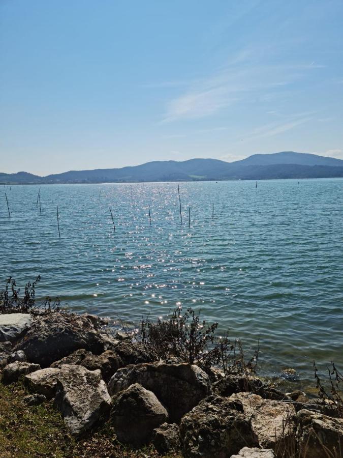 Appartamento Lago Trasimeno - Torricella Pg Екстер'єр фото