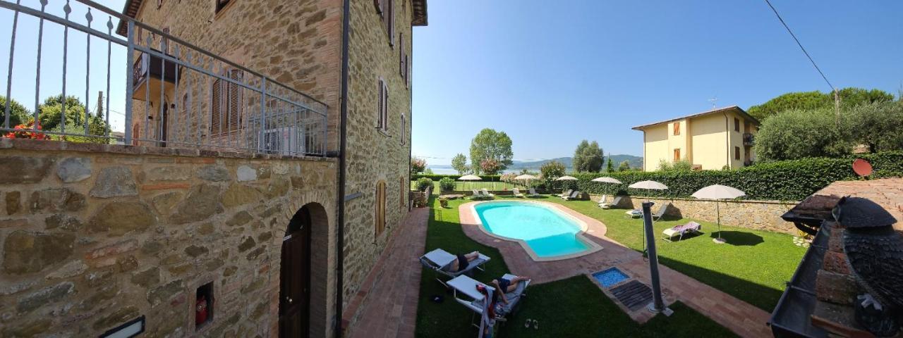 Appartamento Lago Trasimeno - Torricella Pg Екстер'єр фото